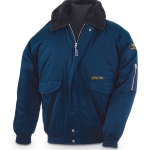 Cazadora piloto cuello borreguillo azul.288-CPI