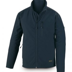 Chaqueta Softshell negro spandex ligero.288-CSN