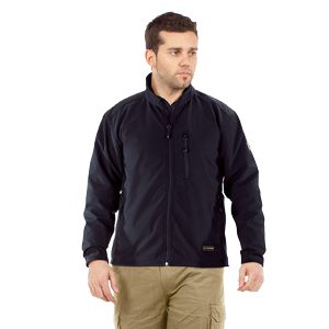 Chaqueta Softshell negro spandex ligero.288-CSN