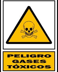 Peligro gases toxicos.AD50A3