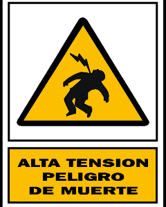 Peligro alta tensión. AD62A3