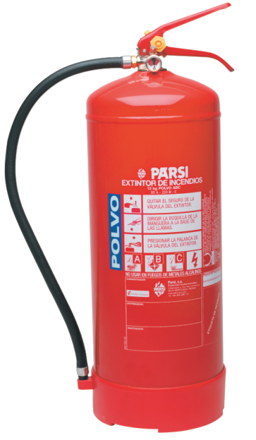 Extintor de Polvo ABC de 9 KG.Eficacia:43A233B. 22402