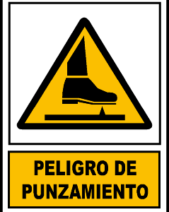 Riesgo de punzamiento. AD729A3