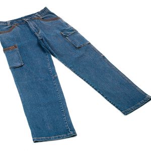 Pantalón vaquero multibolsillos algodón y elastano.588-PDEN