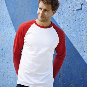 Camiseta bicolor Fruit of the Loom ml.610280