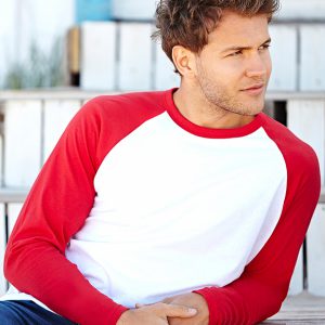 Camiseta bicolor Fruit of the Loom ml.610280