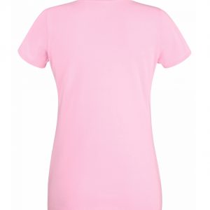 Camiseta entallada cuello pico.613820