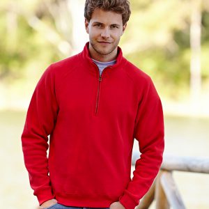 Sudadera media cremallera Fruit of the Loom.621140