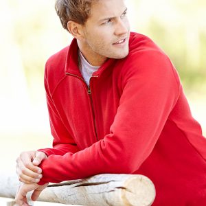 Sudadera media cremallera Fruit of the Loom.621140