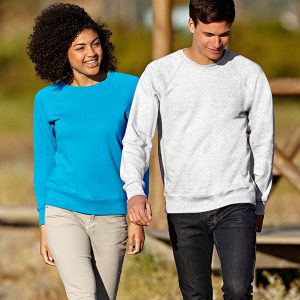 Sudadera raglán ligera hombre Fruit of the Loom.621380