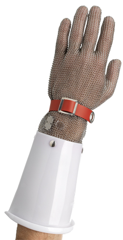 Guante malla manguito policarbonato 15 cm.920540