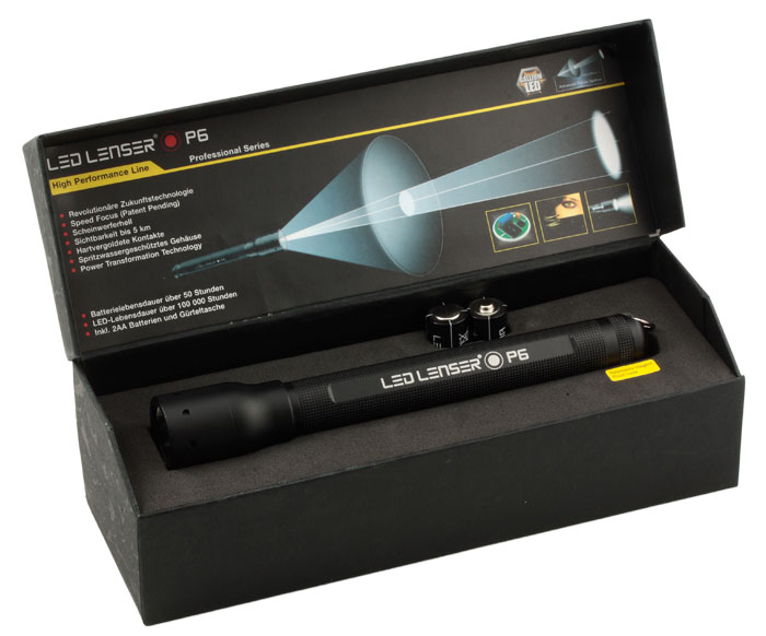 Linterna LED LENSER P6.2 200 Lúmenes.9406