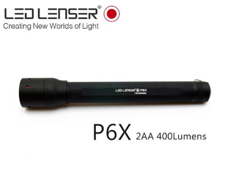 Linterna LED LENSER P6X 400 Lúmenes.9406X