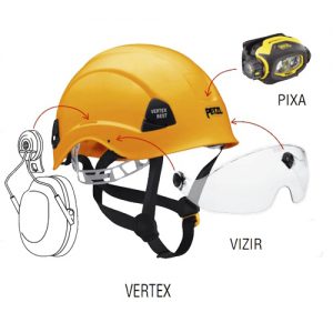 Casco para tabajos en alturas Petzl Vertex ST.A10S&
