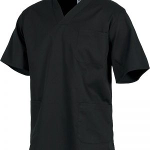 Casaca cuello pico manga corta basic.B9200