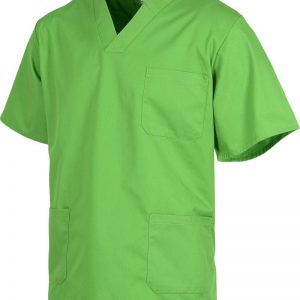 Casaca cuello pico manga corta basic.B9200