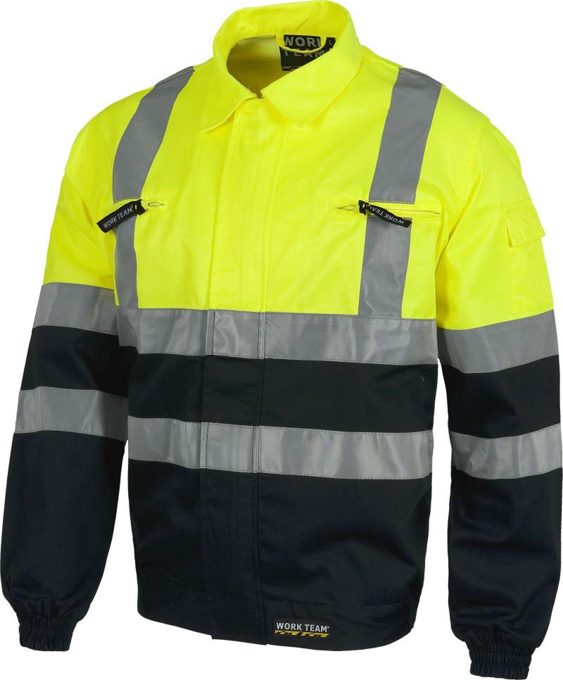 Cazadora alta visibilidad bicolor.C3211