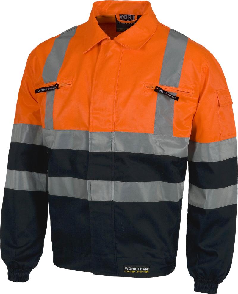 Cazadora alta visibilidad bicolor.C3211