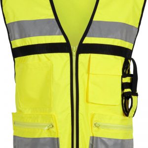 Chaleco con cierre de cremallera ajustes laterales.C3601
