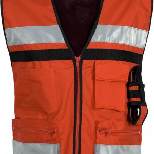 Chaleco con cierre de cremallera ajustes laterales.C3601