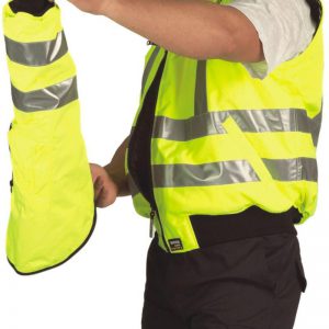Cazadora alta visibilidad mangas desmontables.C3750