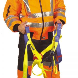 Cazadora alta visibilidad mangas desmontables.C3720