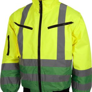 Cazadora alta visibilidad mangas desmontables.C3740