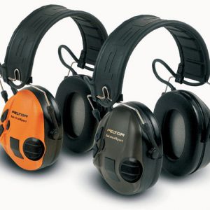 Protector aúditivo eléctronico SporTac caza (verde/naranja) C386C