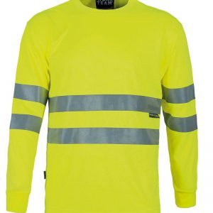 Camiseta alta visibilidad manga larga.C3933