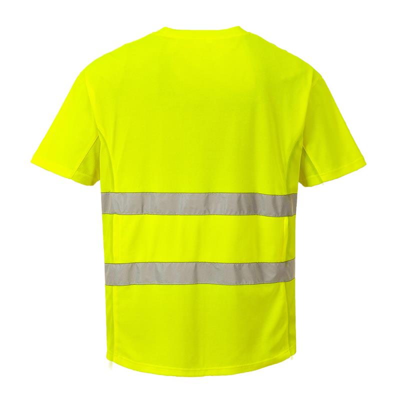 Camiseta Cotton Confort Mesh Portwest® manga corta.C394