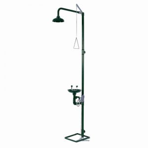 Ducha lava-ojos acción pedal.C399