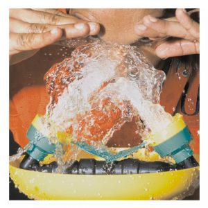 Ducha lavaojos BASIC pedestal. C750