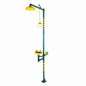 Ducha lavaojos BASIC pedestal. C750