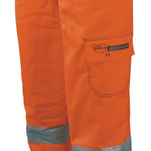 Pernera protección forestal alta visibilidad Clase 1.FI018