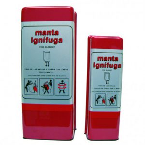 Manta Ignífuga fibra de vidrio 100×150/135×180/200×200 armario.FT04AR&