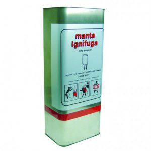 Manta Ignífuga fibra de vidrio 135×180/200×200 armario Inox.FT10AI&