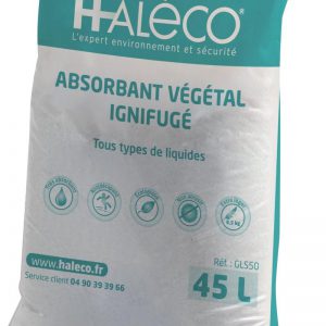 Absorbente vegetal ignifugado todo tipo de productos.GLS50