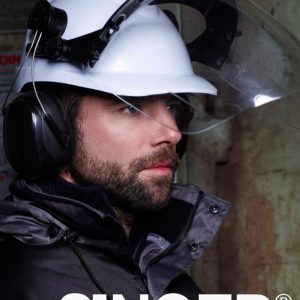 Casco de protección A.B.S.rueda.HGFORCE2