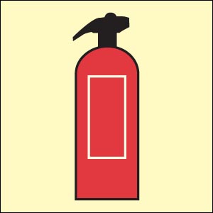 Señal extintor portátil. OMI-IFS081