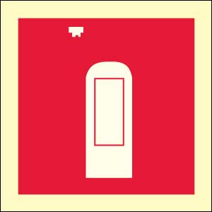 Señal Extintor portátil. OMI-IFS136