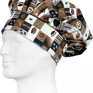 Gorro cocina estampado ajustable.M619
