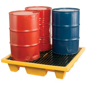 Cubeto colector 4 bidones perfil bajo 250L.PTT73