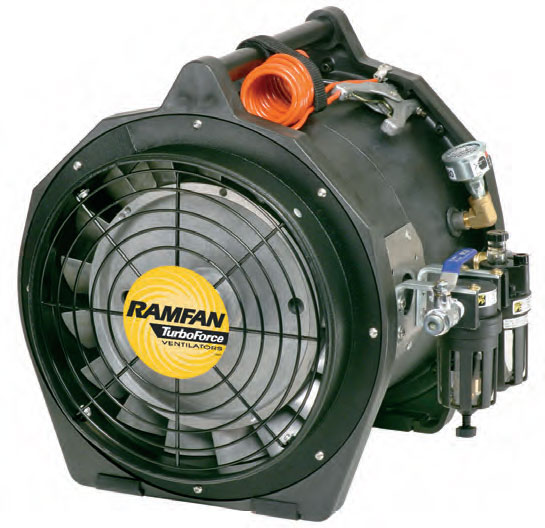 Ventilador-extractor neumático Ø 30 cm 3.471,4 m3.RF30PN