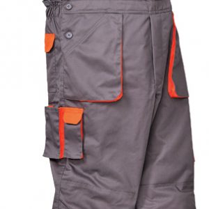 Peto multibolsillos bicolor «Texo» con forro.TX17