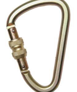 Mosquetón acero Ø 27 mm pera rosca 125x80mm.PZ018