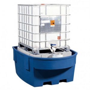 Estación plataforma para 1 IBC 1000 litros.C911