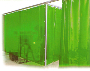 Cortinas soldadura de 0,4 mm x 1300 mm varias alturas.C111