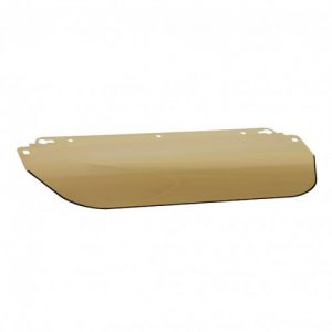 Visor oro para fundición con borde negro.GNGR2